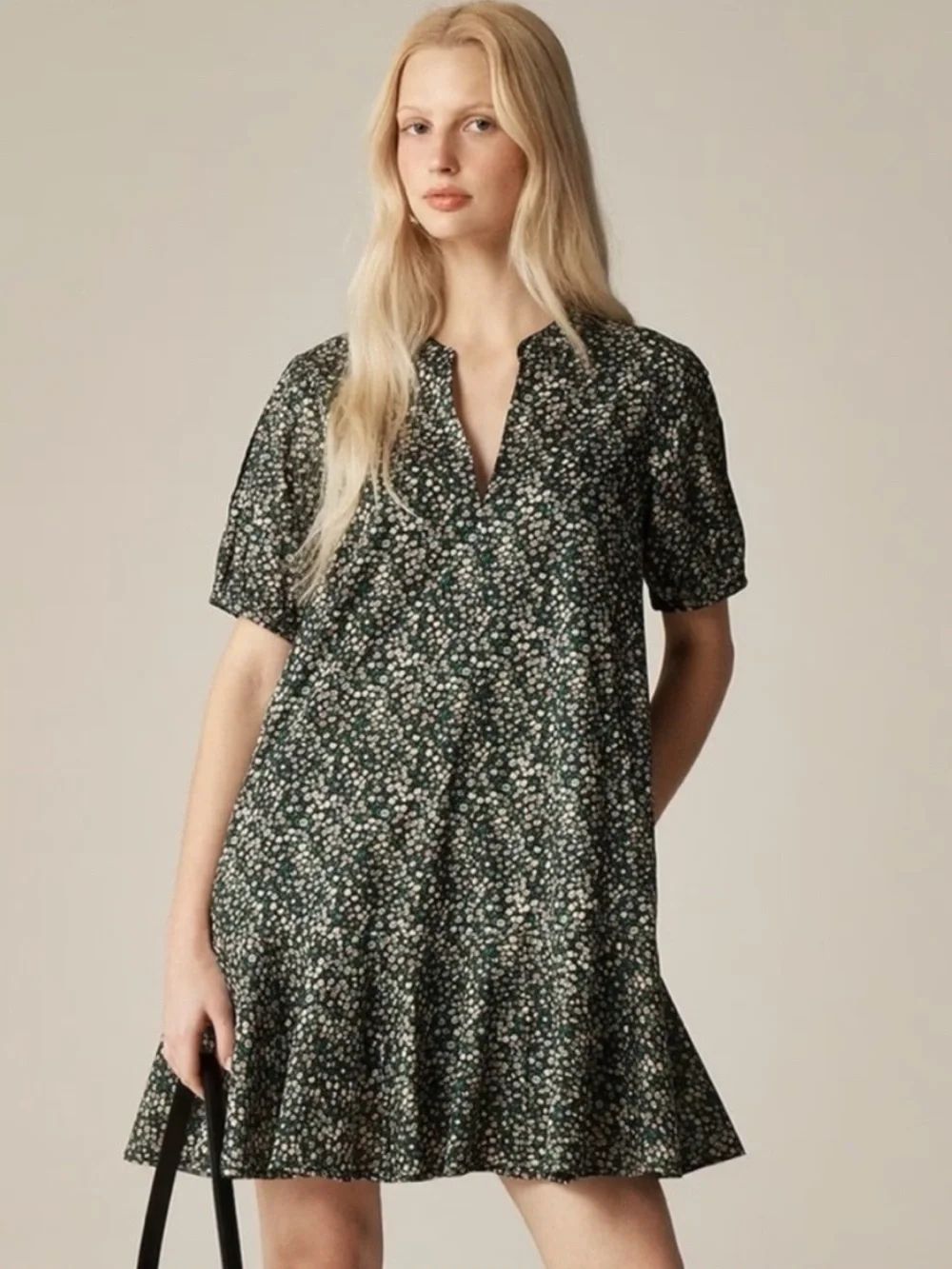 J. Crew Delilah Mini Dress In Liberty Marguerite Fabric Floral Size Medium